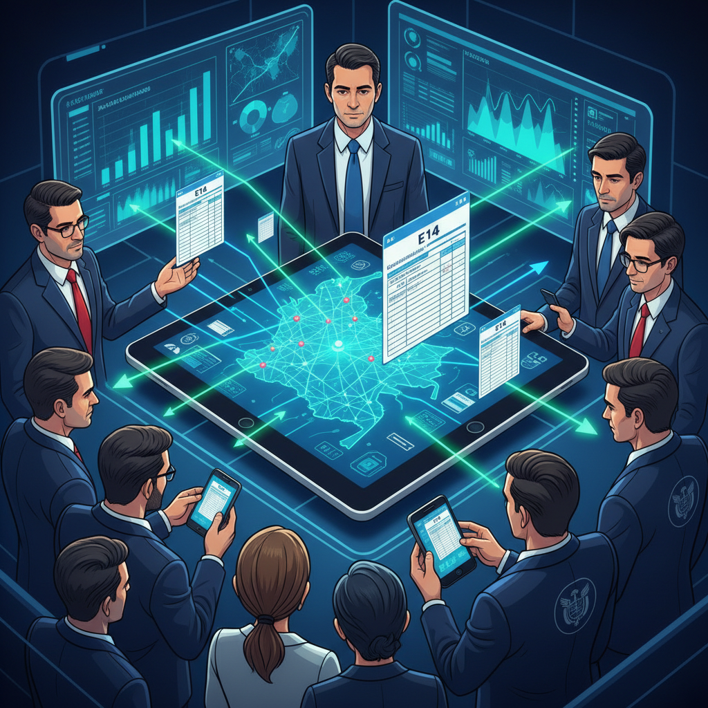 ¿Sabías que existe un software con el que tus testigos pueden enviarte los E14 digitalizados en tiempo real?