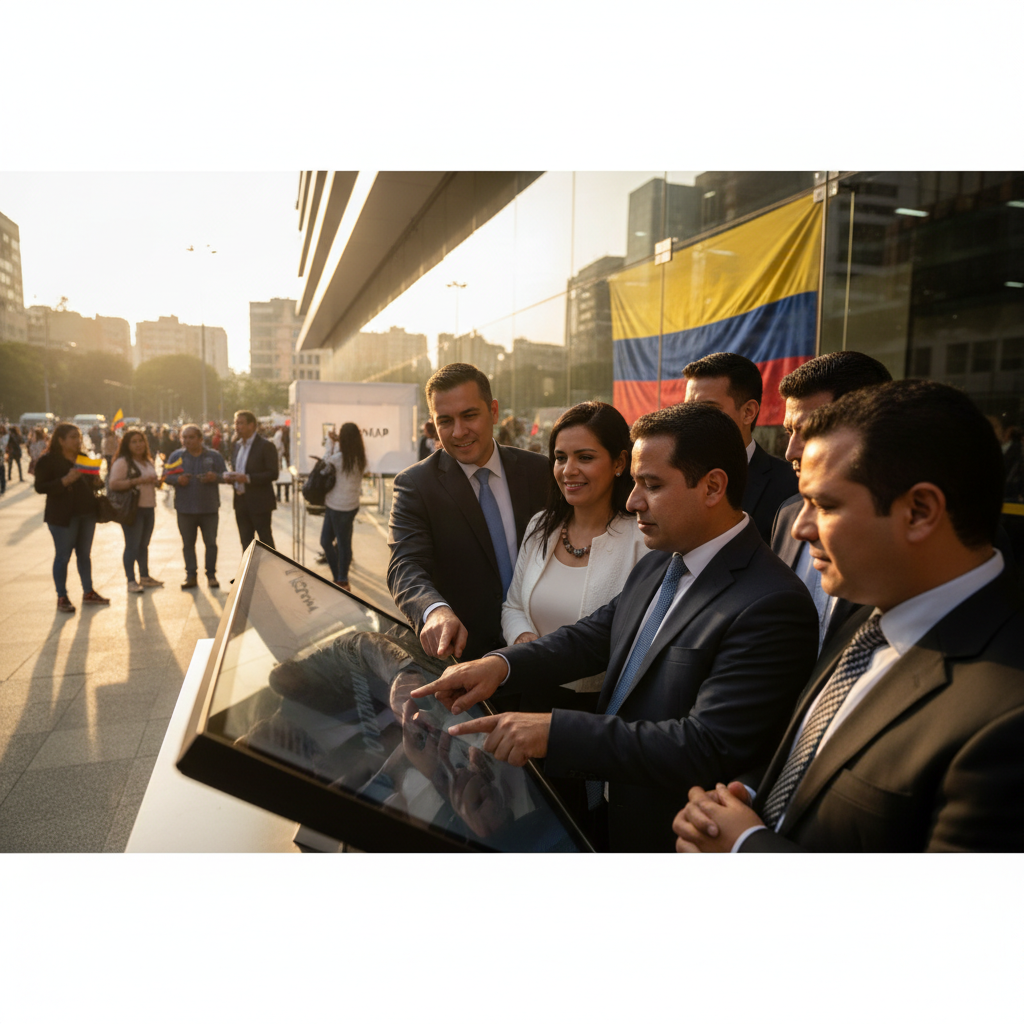 Plataforma electoral en Colombia
